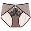 Calzones Sexy Hot de Encaje Transparente con Tiras Cruzadas Ropa Interior de Malla para Mujer Niñas Cintura Baja Nuevo Estilo