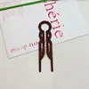 Grampo de Acetato Novo para Cabelo em Forma de U Estilo Francês Estilo Ins Grampo para Coque para Mulheres