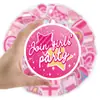 51 nuevas pegatinas originales rosas de Barbie, estilo pequeño y fresco de Instagram, pegatinas decorativas impermeables para teléfono móvil, venta al por mayor