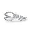 Anillo Nuevo de Plata de Ley 925 para Mujer Estilo Mori Lujo Ligero Diseño Nicho Hoja Anillo de Dedo Ins Celebridad de Internet Joyería de Mano Distintiva