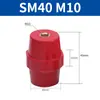 Aislador SM rojo poste aislante de bajo voltaje forma de husillo 25/30/35/40/51/76/105/7110