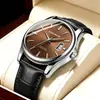 Auténtico de Moda Tendencia Acero Correa Hombres Calendario Impermeable Correa Reloj Reloj Taobao Aliexpress Modelo Más Vendido