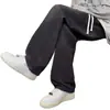 Comércio Exterior Jeans Masculino Primavera e Outono Finos Largos Perna Reta Juventude Casual Perna Larga Calças de Menino Verão Novo Estilo