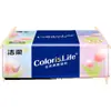 Jierou 100 Folhas Papel de Seda Colorido, Lenço Facial Macio, Guardanapos, Papel Toalha, Lenço Facial Extraível, Papel Doméstico Sem Perfume