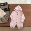 Mamelucos para bebé, Abrigos de punto estilo otoño e invierno, Ropa de otoño para bebés y niños pequeños, Ropa coreana para salir, Ropa de otoño para gatear