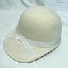 Estilo japonês elegante gaze arco equestre cap das mulheres outono e inverno lã pato cap moda vintage all-match cavaleiros chapéu