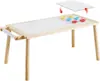 Mesa de brinquedo para crianças Estante infantil Conjunto de mesa e cadeira infantil Mesa de jogos infantil Mesa de atividades para bebês Mesa de desenho infantil