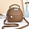 Bolsas para Mujer 2025 Nuevas Bolsas Pequeñas de Moda Estilo Coreano, Bolsos de Hombro, Bolsos Cruzados, Bolsos de Mano Versátiles, Bolsos Redondos Pequeños, Bolsos de Moda para Mujer