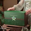 Caja de Regalo Zongzi, Caja de Regalo Año del Caballo, Caja Vacía Estilo Chino Festival del Bote del Dragón, Tapa Abatible Creativa al por Mayor