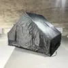 Tienda inflable personalizada 6 m² Negro toldo solar portátil tienda de campaña para acampar, no requiere montaje, apertura rápida tela Oxford, impermeable