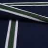 Camisa Polo de Marca de Tela Piqué Rayada Personalizada Tela Peinada Malla Piqué Simple Tela Transpirable para Camiseta Deportiva
