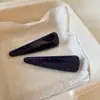 Pinza de Pato con Lunares de Purpurina Fina Azul Marino Americano Mismo Estilo de Blogger para Flequillo de Mujer Pinza para el Cabello Linda Roja Pinza de Una Pieza