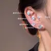 Moderna Perla para Oreja para Mujer, Clip de Oreja Retro Coreano Versátil, Pendientes de Gancho Populares Modelo Nuevo 2026 para Orejas sin Perforar