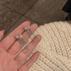Brincos Super Fada Borboleta Zircônia Laço Borla Design Nicho Feminino Brincos Nicho Elfo Elegantes Brincos Longos