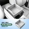 Adequado para Caixa de Apoio de Braço Ideal L6/L7 Caixa de Armazenamento de Silicone Compartimento Almofada de Armazenamento Acessórios de Decoração Interior de Carro