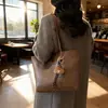 Bolsa Retro de Alta Qualidade com Grande Capacidade para Mulheres 2026 Nova Moda Bolsa de Ombro para o Dia a Dia Bolsa Tote de Mão Bolsa Saco