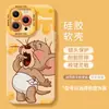 Funda para Teléfono Móvil Apple 18Promax de Gato y Ratón Modelo Nuevo 17Pro Dibujos Animados 16 Silicona Aire Linda 15 Funda Suave 14