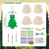Juego de Carrillón de Viento de Otoño Transfronterizo Manualidades de Madera para Niños Colgantes de Carrillón de Viento de Animales Hechos a Mano para Niñas y Niños