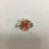 Accesorios de Flores de Tela de Doble Color DIY con Accesorios para el Cabello de Hoja Accesorios Florales Hechos a Mano Accesorios para Ropa Doble Color 2065