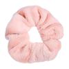 Novo Outono e Inverno Faixa de Cabelo Pelúcia para Mulheres Cor Creme Simples Estilo Coreano Imitação Veludo de Coelho Menina Pelúcia Intestino de Porco Faixa de Cabelo Atacado