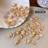 Acessórios de Nail Art de Verão Estilo Oceano Simulado Estrelas do Mar Conchas Coqueiros Resina Mista Material para Unhas DIY Decorações