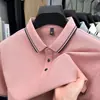 Camisetas Populares de Verano para Hombre Principalmente Recomendadas de Algodón Puro de Manga Corta con Tratamiento Mercerizado y que No se Encogen Fácilmente Cuellos para Ropa de Hombres Jóvenes y de Edad Media