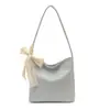 Bolsa Saco com Padrão Trançado para Mulheres 2026 Novo Estilo Bolsa de Ombro/Axila de Alto Valor Grande Capacidade Bolsa de Trabalho Bolsa de Mão Simples