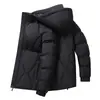 Ropa de Algodón con Grafeno Nueva para Otoño e Invierno Unisex Ropa Gruesa de Algodón Chaqueta de Algodón Ropa de Algodón con Capucha Moderna Versátil Exterior