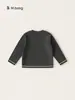 Roupas Infantis You Bao Primavera e Outono Tops para Meninas Camada Base Simples para Bebê Roupa Íntima Solta para Crianças Pequenas Camisetas para Meninos