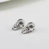 Aleación de plata Xizang DIY accesorios cabeza de Buda tridimensional 8/10mm carácter Xi Shou cabeza de Buda tridimensional pulsera cabeza de Buda pagoda mayoreo