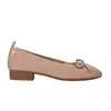 2026 Zapatos de Noche con Lazo Estilo Francés Nuevo Cuadrados Bajos para Mujer Tacón Bajo Otoño Zapatos Pequeños de Piel Planos de Tacón Grueso para Mujer