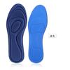Palmilha de massagem 4D de espuma viscoelástica de alta elasticidade, masculina e feminina, espessada, antiderrapante, com suporte para o arco plantar e absorção de choque, para esportes