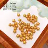 Prata Esterlina S925 Banhada a Ouro Com Furo Passante Ponteira de Franja Acessórios para Pulseiras Componentes DIY Produtos Semi-acabados