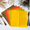 Servilletas Desechables de Color Sólido con Borde Ondulado de Lujo Ligero, Exclusivas para Comercio Electrónico Transfronterizo, Adecuadas para Acción de Gracias, Bodas y Decoraciones de Fiestas