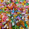 Bolsa de la Suerte Juguetes de Comida, Botellas Simuladas de Bebidas y Alcohol, Accesorios de Resina, Pegamento de Crema DIY, Funda para Teléfono, Materiales para Parches de Pasadores