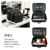 Bolsa de ferramentas profissional para cabeleireiro, conjunto completo de bolsa de armazenamento para tesouras e pentes de cabeleireiro, caixa de ferramentas portátil para cabeleireiros