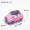 Criativo Desenho Animado Retrô Carro Velho Vasos de Flores Suculentas Decoração de Plantas Verdes para Mesa de Casa Balcão Fabricantes Atacado