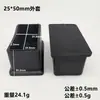 Venta Caliente Tubo de Acero Resistente al Desgaste Paquete Mesa Cubierta Cuadrada Taburete Mesa Silla Pata de Mueble Cubierta de Goma Engrosada Almohadillas para Pies de Muebles
