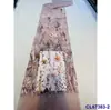 Vestido Europeo y Americano Posicionamiento de Lentejuelas Tejido de Malla Bordado Lentejuelas de Novia Tejido de Encaje