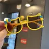 Gafas de sol para niños gatito forma kt gafas de sol para bebé niña de dibujos animados lazo gafas de sol a prueba de UV tesoro femenino
