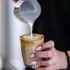 Xícara de Café Estilo Ins, Caneca Suja Retrô, Copo para Cold Brew, Copo de Vidro para Café Americano Gelado, Copo para Flat White, Copo para Latte