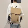 Mochila novo estilo 2026, casual, grande capacidade, adequada para o trajeto diário, estudantes universitários, para carregar laptop, para aulas do ensino médio e para viagens; mochila masculina