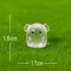 Micro-Paisagem Criativa Fofa Elfo Luminoso Decoração de Artesanato DIY de Resina para Casa, Desktop, Carro Pequenos Enfeites