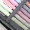 Estuche Creativo Japonés de Lápices Nicho Estuche de Papelería con Doble Cremallera Gran Capacidad Resistente a la Suciedad Impermeable Estuche de Lápices Bolsa de Cosméticos
