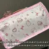 Estuche Transparente Rosa con Gato, Doble Capa, Moderno y Estéticamente Agradable, Gran Capacidad, Estilo Femenino, Estuche de Almacenamiento para Estudiantes, Papelería
