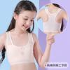 Ropa interior para niña de secundaria niños grandes período de desarrollo de niñas top tipo tubo para el pecho sin aros algodón puro base