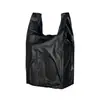 ¡Wow, hecho a medida, venta directa de fábrica, bolsas de plástico negras 25x40, bolsas de compras de supermercado reforzadas, bolsas de basura, personalización al por mayor
