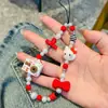 Funda de Teléfono Móvil con Cámara de Dibujos Animados Linda Lazo Kt Cadena para Colgar Cadena de Muñeca DIY Colgante de Cámara Ccd Nuevo Anti-Pérdida