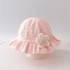 Sombrero de Bebé Primavera y Otoño Lindo Sombrero de Pescador de Moda para Bebé Niña Estilo K Sombrero de Protección Solar para Niña Princesa