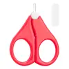 Tijeras para Uñas de Bebé Acero Inoxidable Tijeras para Uñas Infantiles Tijeras para Uñas de Recién Nacido Suministros para el Cuidado del Bebé Cortauñas Acabado Brillante